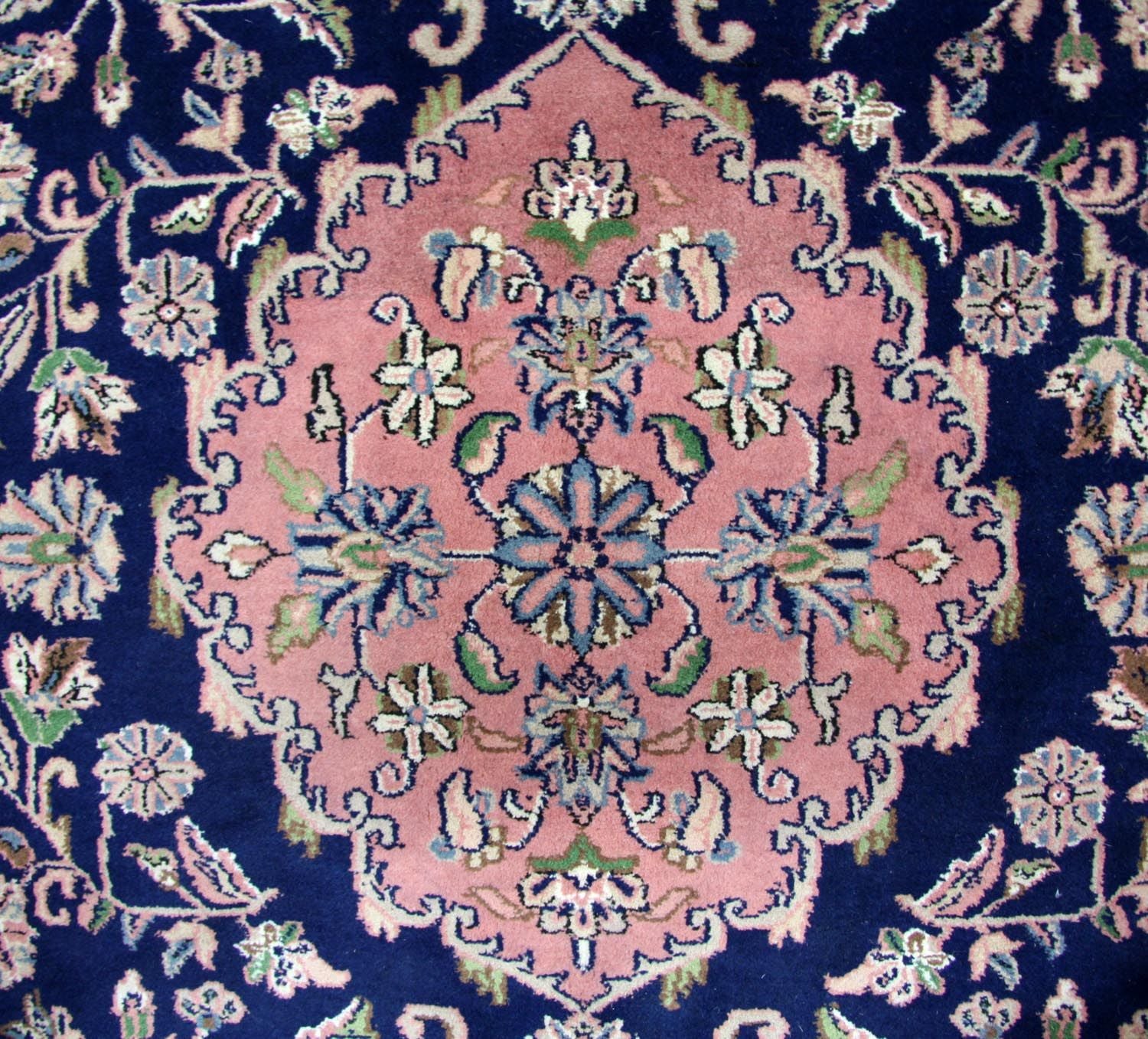 Alfombra persa - Tabriz - 302 x 244 cm - azul