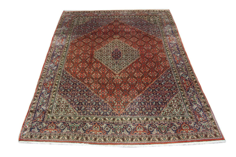 Alfombra persa - Bidjar - 335 x 245 cm - marrón