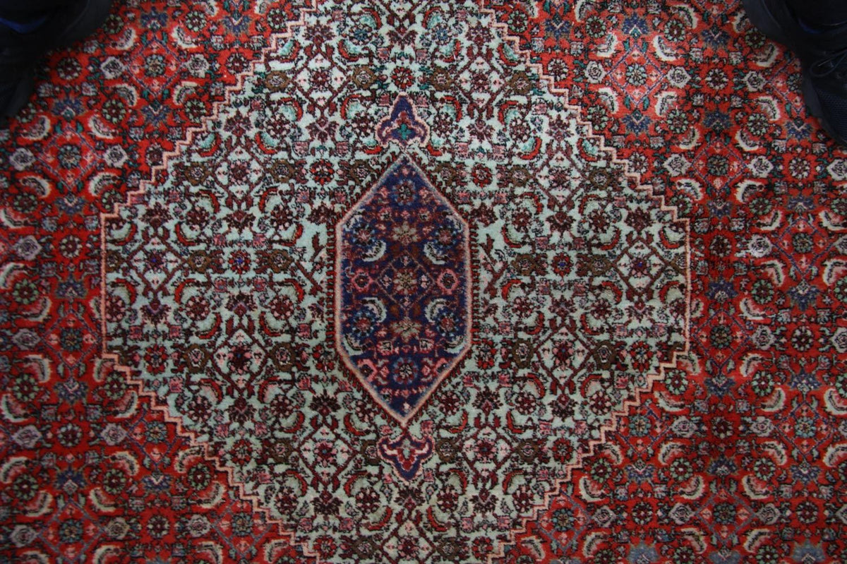 Alfombra persa - Bidjar - 335 x 245 cm - marrón