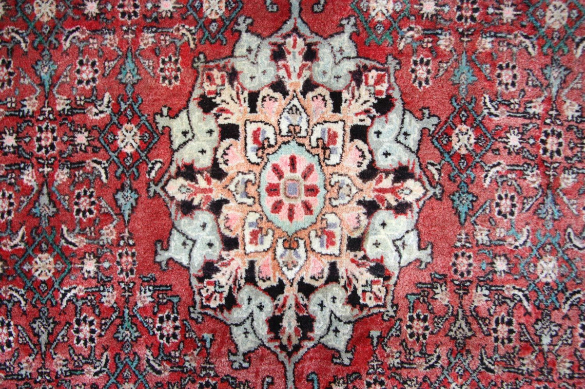 Alfombra persa - Bidjar - 245 x 144 cm - marrón