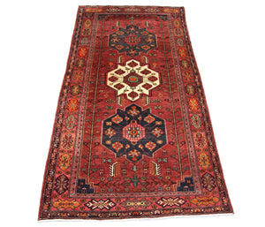 Alfombra persa - Nómada - 322 x 160 cm - rojo