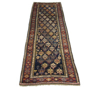 Alfombra de pasillo Alfombra persa - Nómada - 331 x 113 cm - azul
