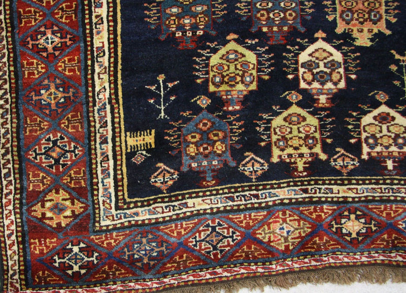 Alfombra de pasillo Alfombra persa - Nómada - 331 x 113 cm - azul