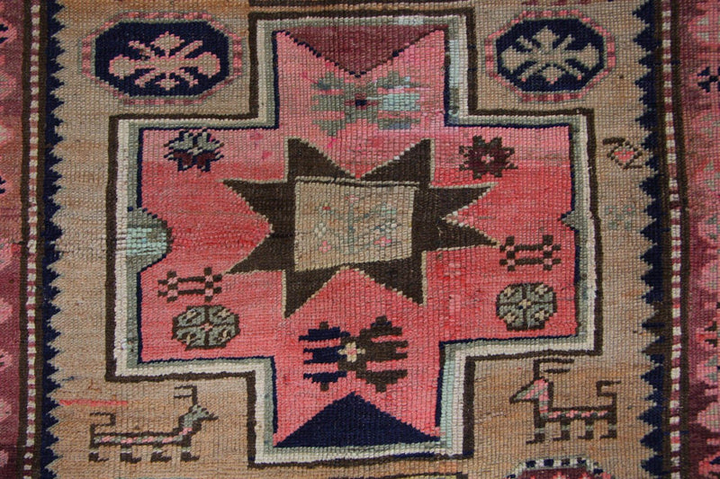 Alfombra de pasillo Alfombra Ziegler - Shirvan - 390 x 148 cm - multicolor