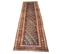 Alfombra de pasillo Alfombra Ziegler - Shirvan - 440 x 113 cm - marrón