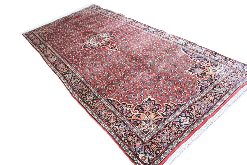 Alfombra de pasillo Alfombra persa - Bidjar - 350 x 170 cm - rojo