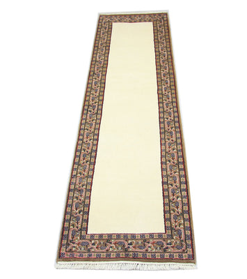 Alfombra de pasillo Alfombra persa - Mir - 295 x 85 cm - beige