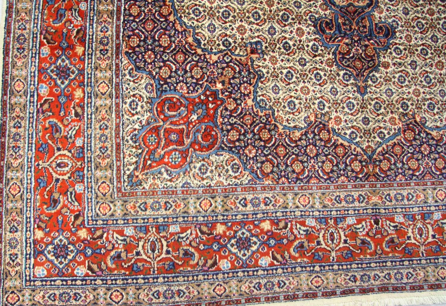 Alfombra persa - Clásica - 302 x 202 cm - azul
