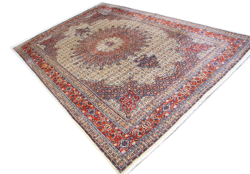 Alfombra persa - Clásica - 302 x 202 cm - azul
