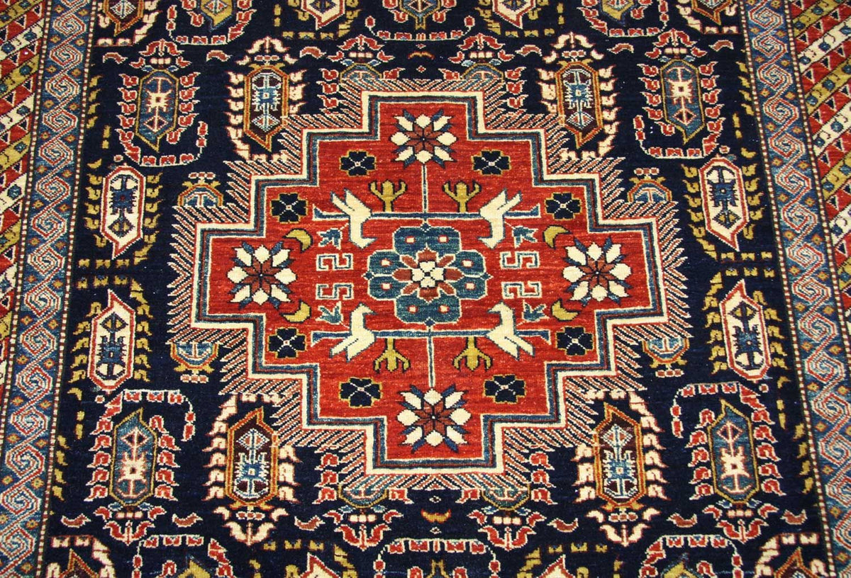 Alfombra Ziegler - Kazak - 230 x 169 cm - azul