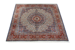 Alfombra persa - Clásica cuadrado  - 207 x 204 cm - azul
