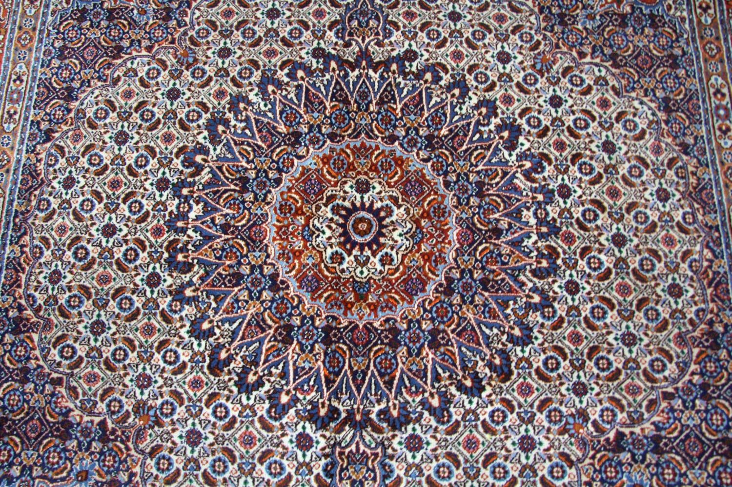 Alfombra persa - Clásica cuadrado  - 207 x 204 cm - azul
