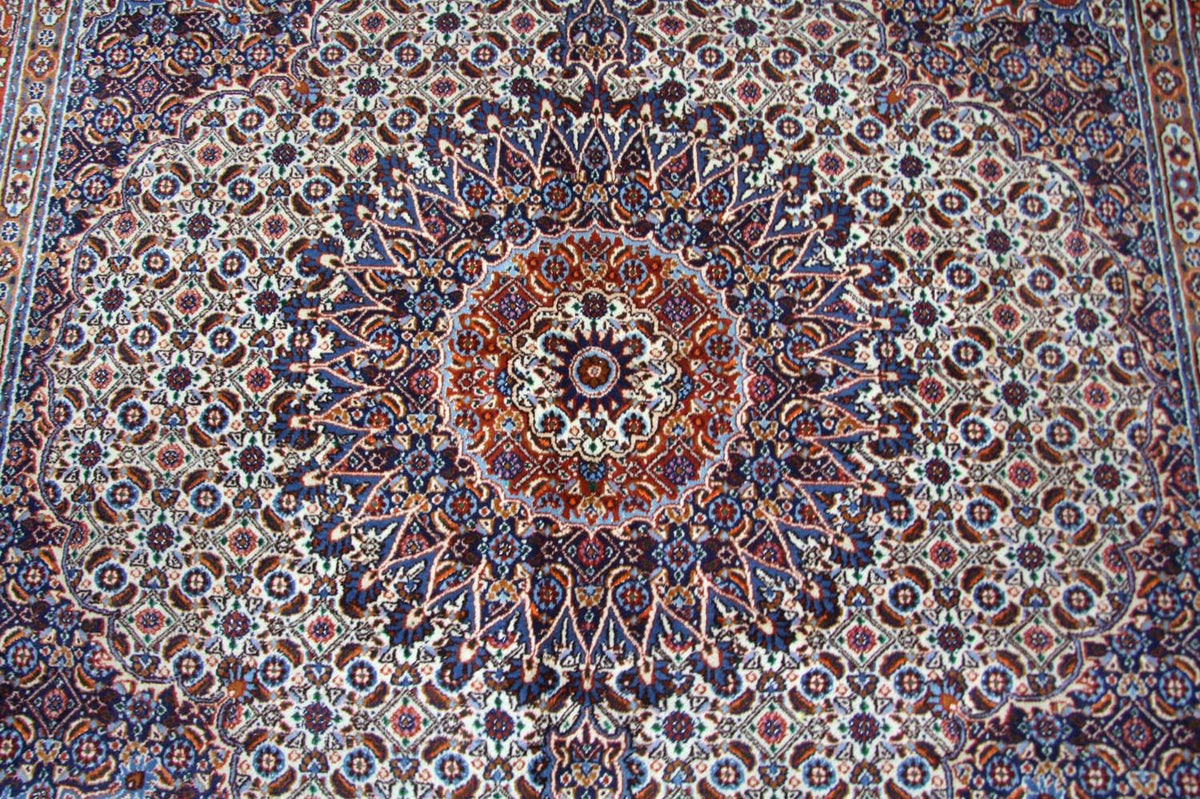 Alfombra persa - Clásica cuadrado  - 207 x 204 cm - azul
