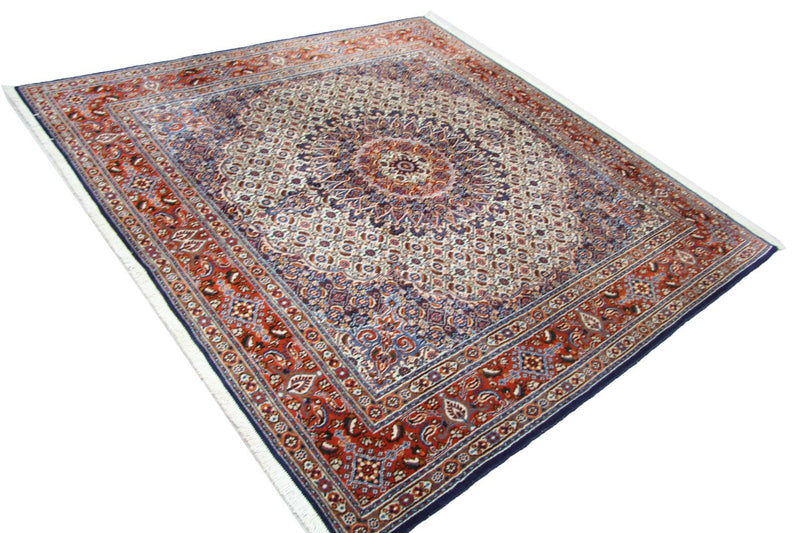 Alfombra persa - Clásica cuadrado  - 207 x 204 cm - azul