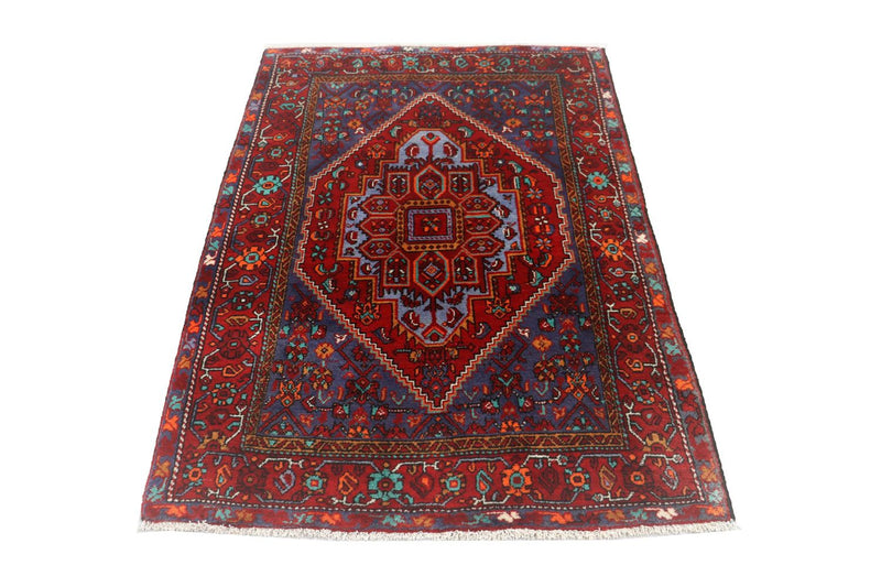 Alfombra persa - Nómada - 158 x 101 cm - azul