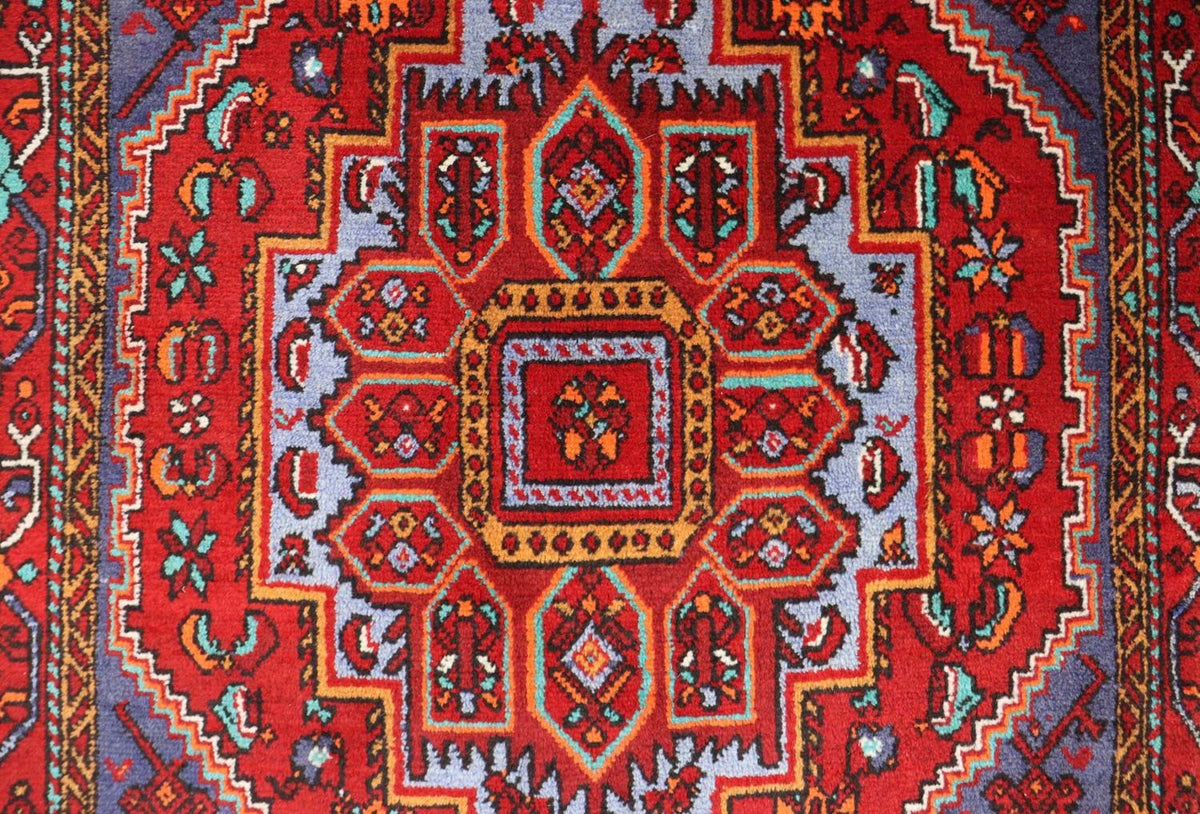 Alfombra persa - Nómada - 158 x 101 cm - azul