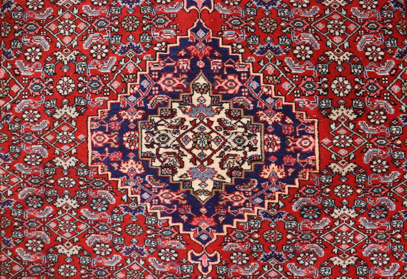 Alfombra persa - Bidjar - 170 x 110 cm - marrón