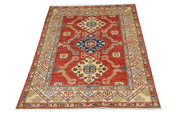 Alfombra Ziegler - Kazak - 208 x 146 cm - rojo