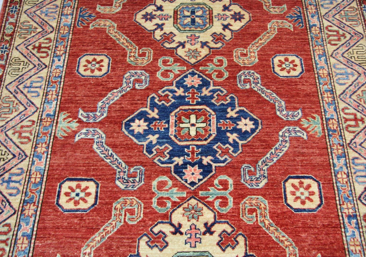 Alfombra Ziegler - Kazak - 208 x 146 cm - rojo