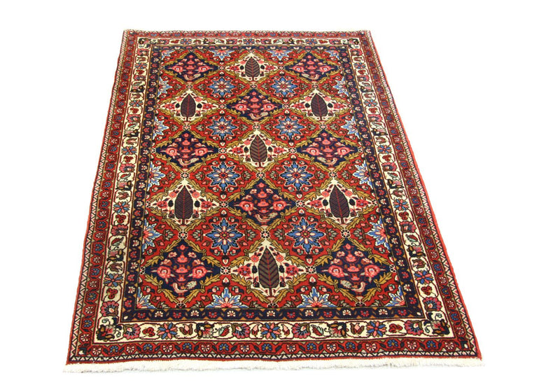 Alfombra persa - Nómada - 155 x 104 cm - azul