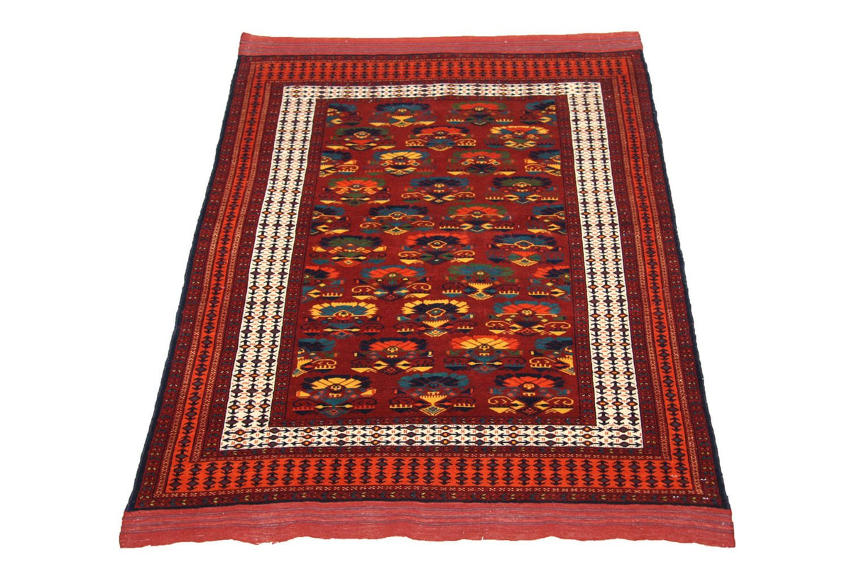 Alfombra afgana - 160 x 130 cm - óxido