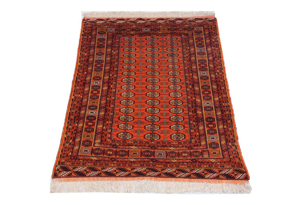 Alfombra afgana - 177 x 119 cm - naranja