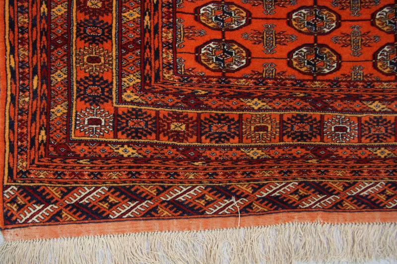 Alfombra afgana - 177 x 119 cm - naranja