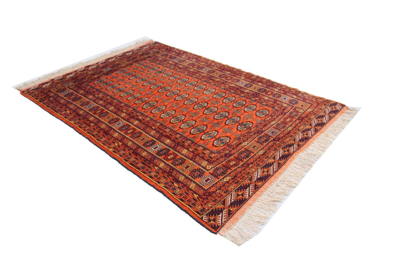 Alfombra afgana - 177 x 119 cm - naranja