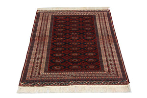 Alfombra afgana - 177 x 133 cm - azul