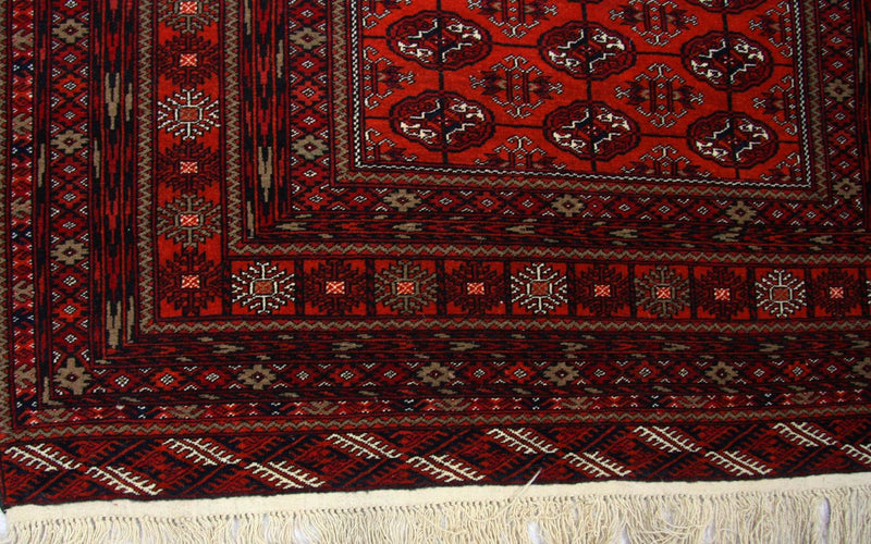 Alfombra afgana - 193 x 134 cm - rojo