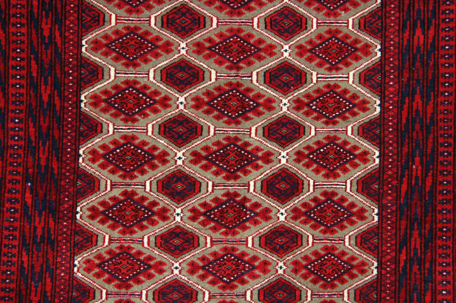 Alfombra afgana - 170 x 118 cm - rojo