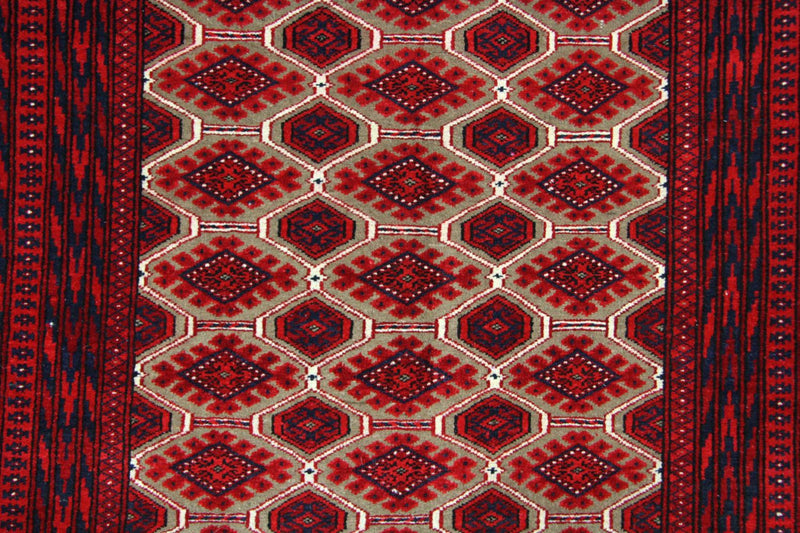 Alfombra afgana - 170 x 118 cm - rojo