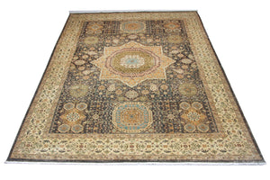 Alfombra Ziegler - 354 x 271 cm - azul