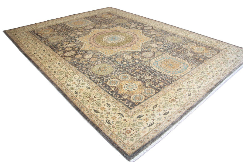Alfombra Ziegler - 354 x 271 cm - azul