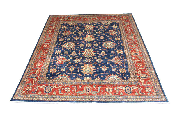 Alfombra Ziegler - Kazak - 303 x 246 cm - azul