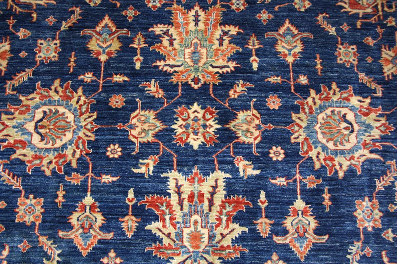 Alfombra Ziegler - Kazak - 303 x 246 cm - azul