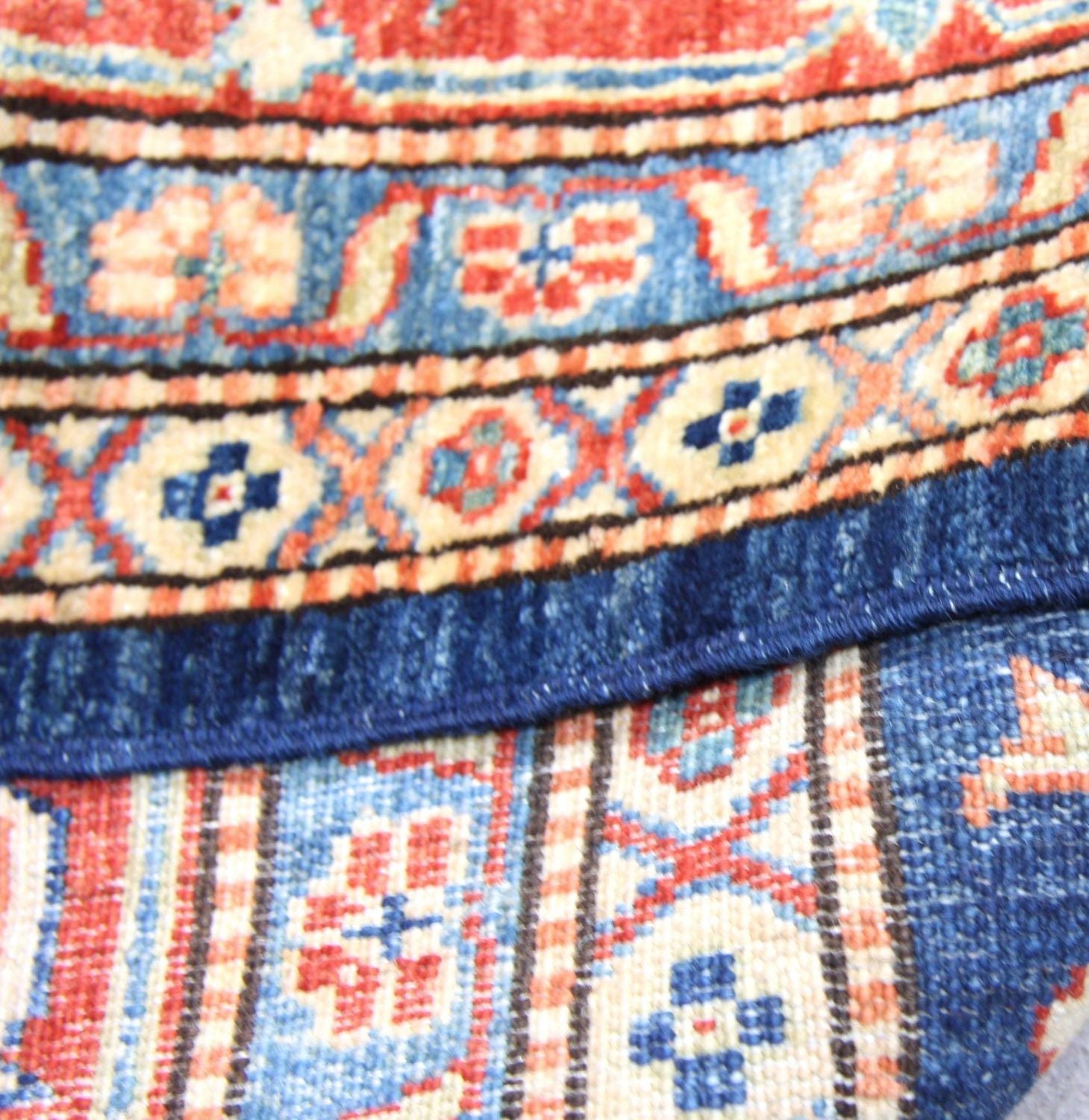 Alfombra Ziegler - Kazak - 303 x 246 cm - azul