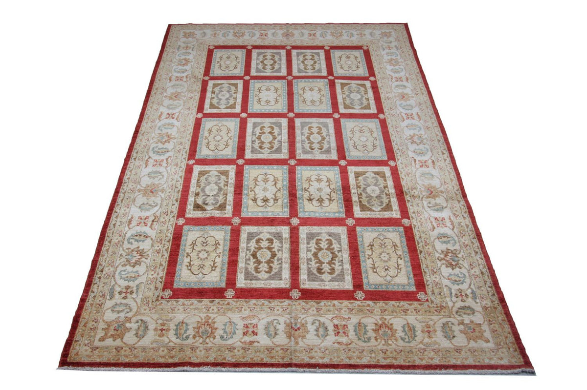 Alfombra Ziegler - 337 x 207 cm - rojo