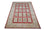 Alfombra Ziegler - 337 x 207 cm - rojo