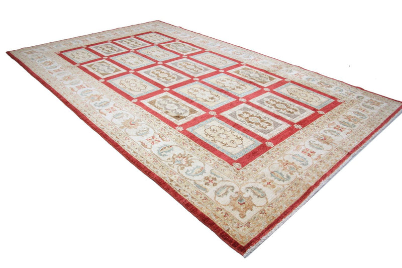 Alfombra Ziegler - 337 x 207 cm - rojo