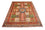 Alfombra de pasillo Alfombra Ziegler - 269 x 68 cm - rojo