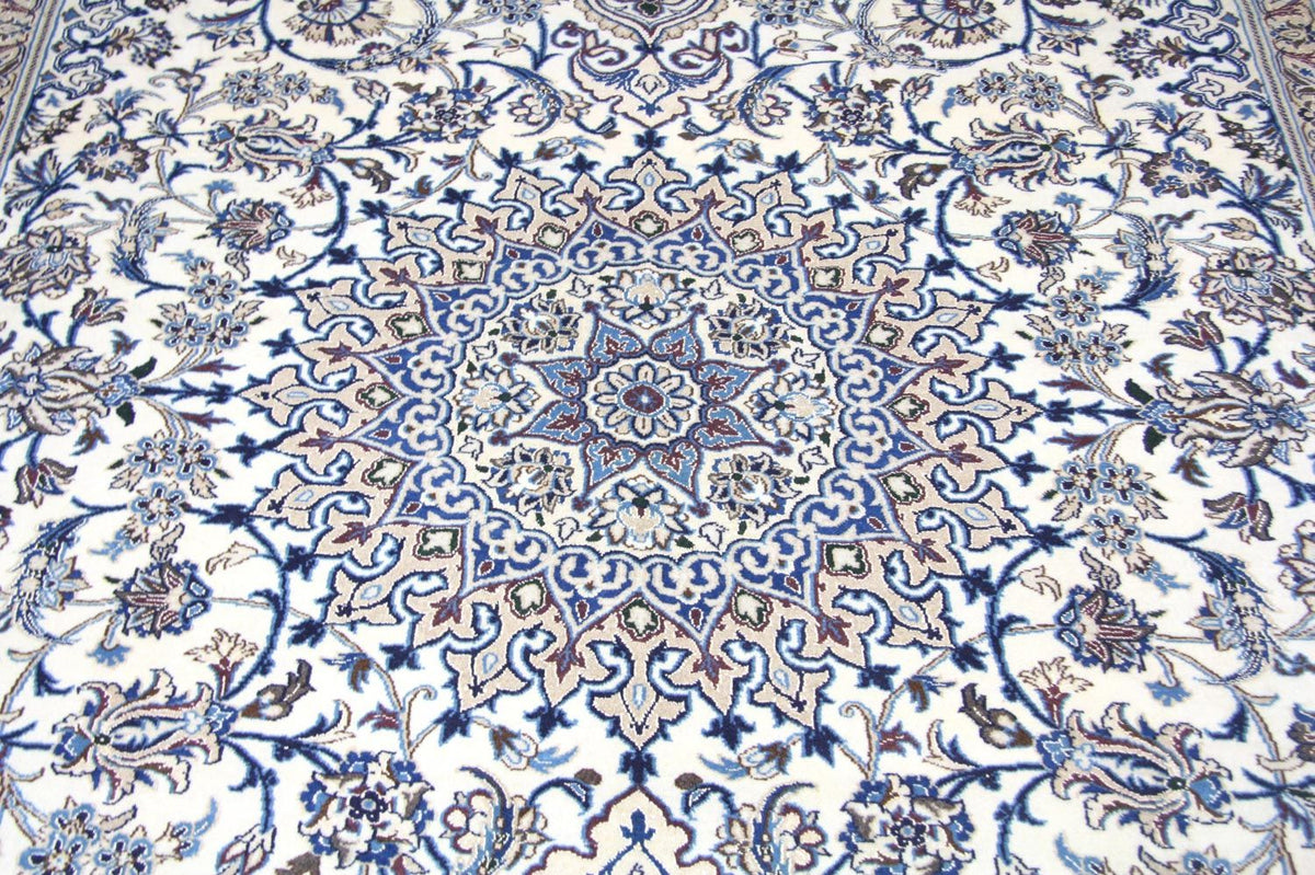 Alfombra persa - Nain - 359 x 251 cm - azul