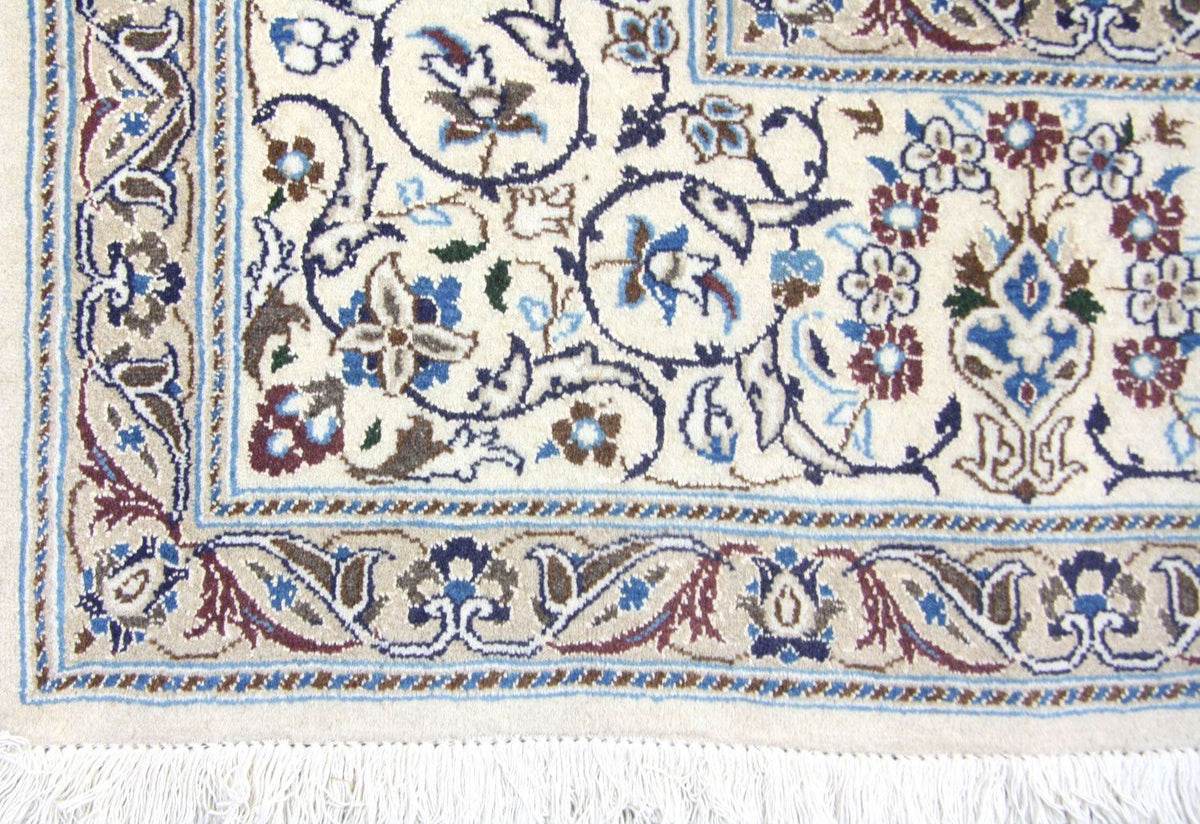 Alfombra persa - Nain - 359 x 251 cm - azul