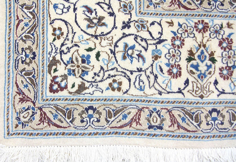 Alfombra persa - Nain - 359 x 251 cm - azul