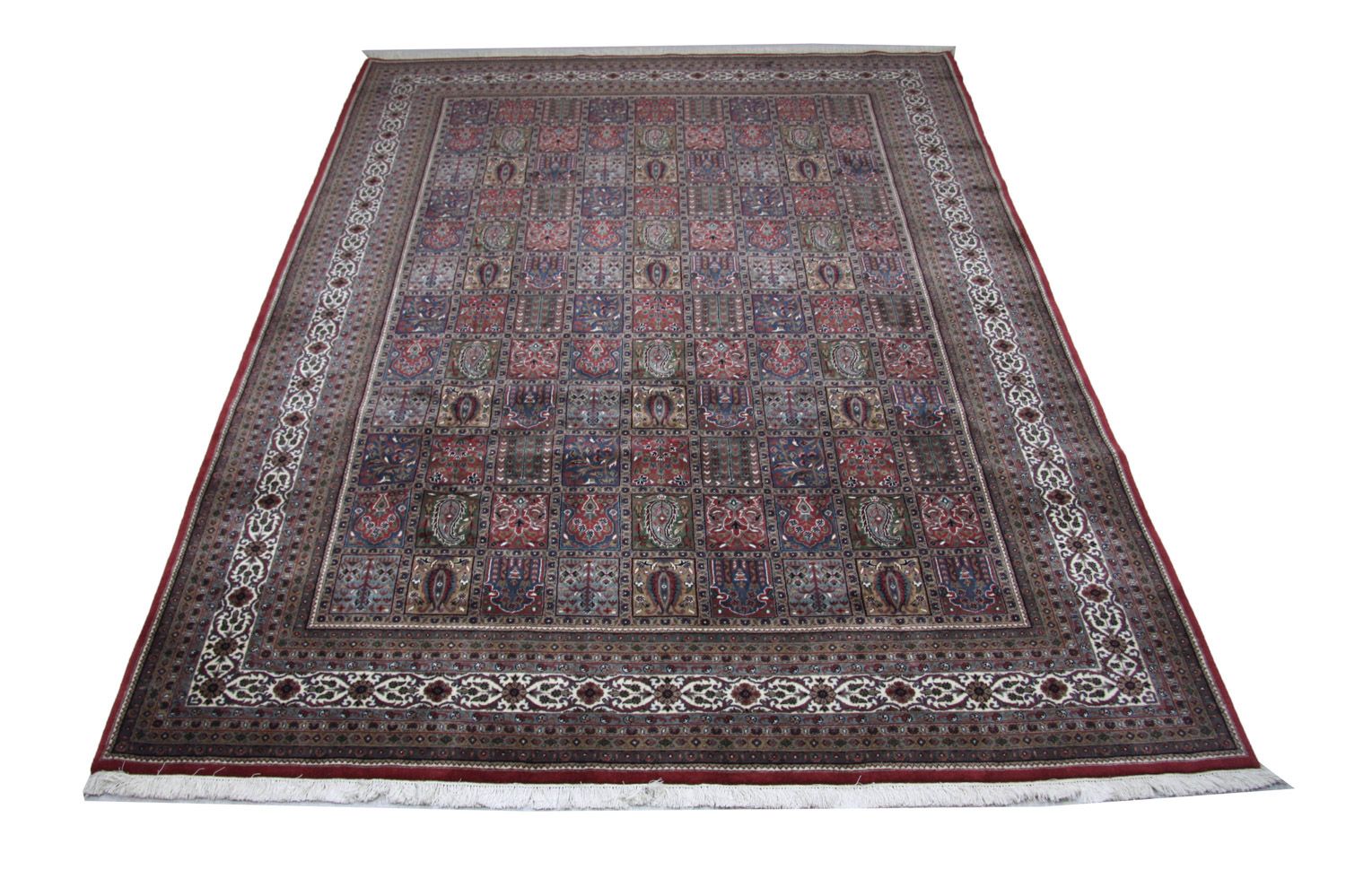 Alfombra persa - Nómada - 351 x 256 cm - azul