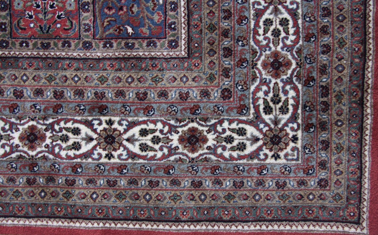 Alfombra persa - Nómada - 351 x 256 cm - azul