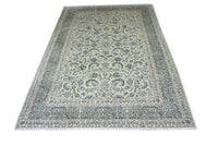 Alfombra persa - Keshan - 362 x 251 cm - azul