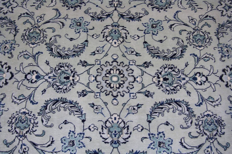 Alfombra persa - Keshan - 362 x 251 cm - azul