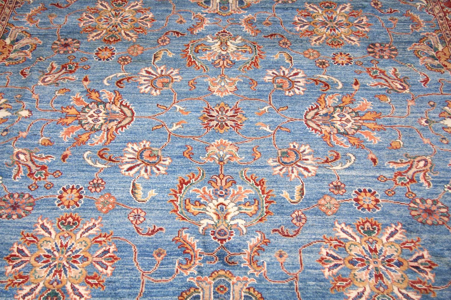 Alfombra Ziegler - 304 x 249 cm - azul