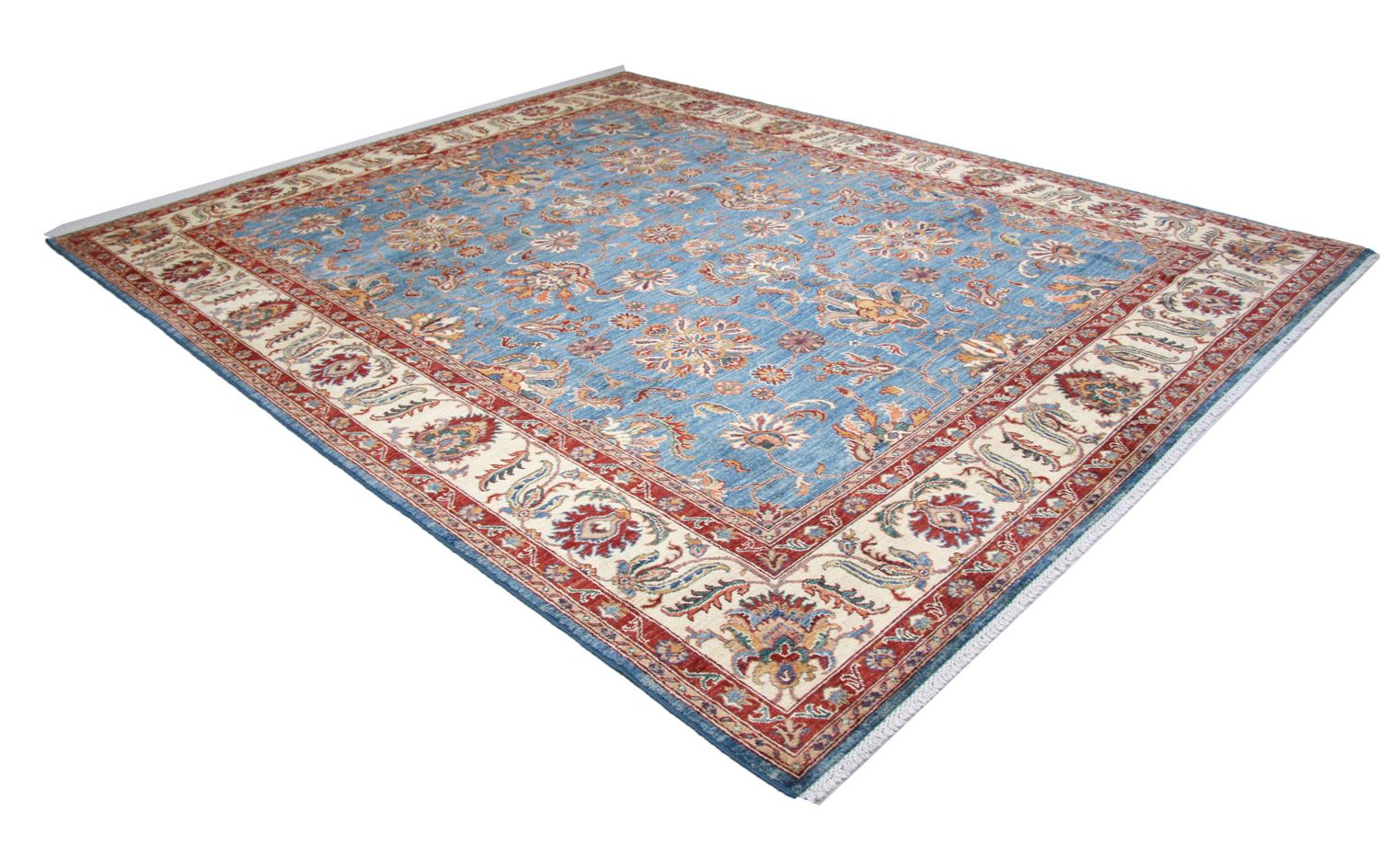 Alfombra Ziegler - 304 x 249 cm - azul